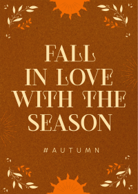 Autumn Season Love Flyer