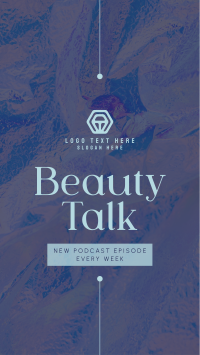 Beauty Talk Instagram Story Design