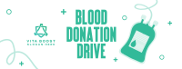 Blood Donation Drive Facebook Cover Image Preview