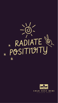 Radiate Positivity Instagram Story