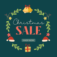 Christmas Wreath Sale Instagram Post