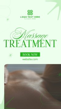 Hot Massage Treatment Instagram Reel