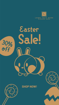 Blessed Easter Sale Instagram Story Design