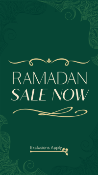 Ornamental Ramadan Sale Facebook Story