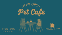 Pet Cafe Opening Facebook Event Cover