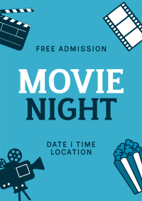 Cinema Movie Night Flyer