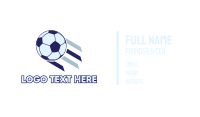 Soccer Ball Business Card Design
