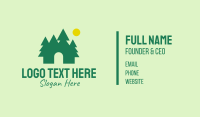 Nature Park Outdoor Business Card Design