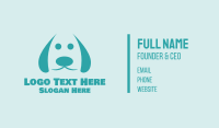 Cute Dog Veterinary Business Card