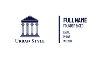 Parthenon Business Card example 4