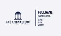 Greek Facade Business Card