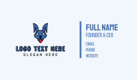 Blue Ear Dog Business Card