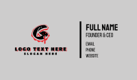 Rap Artist Business Card example 3