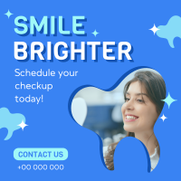 Oral Health Checkup Instagram Post Design