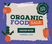 Organic Food Sale Facebook Post