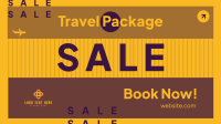 Travel Package Sale Animation