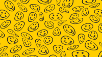 Trippy Emoji Zoom Background