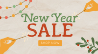 Rustic New Year Sale Animation Image Preview