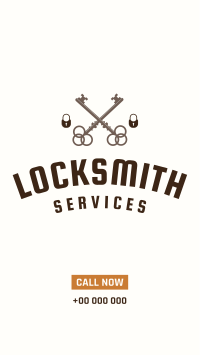 Locksmith Emblem Instagram Story