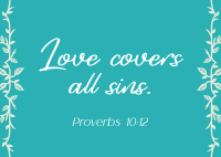 Love Covers Postcard