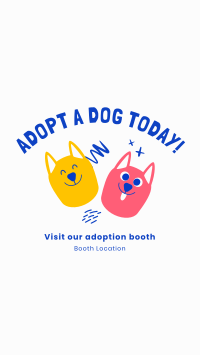 Adopt A Dog Today Instagram Story