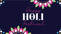 Holi Festival Facebook Event Cover