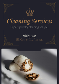 Lux Jewelry Cleaning Services Poster