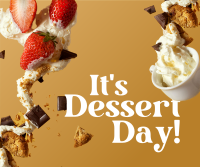 It's Dessert Day! Facebook Post