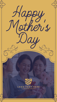 Elegant Mother's Day Greeting Instagram Story Design