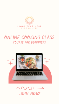 Online Cooking Class Facebook Story