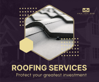 Roofing Services Facebook Post