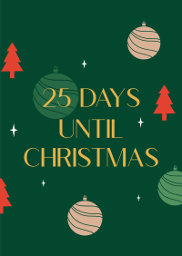 Christmas Countdown Poster