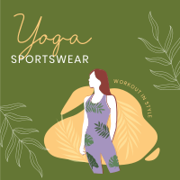 Yoga Sportswear Instagram Post