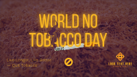 No Tobacco Day Animation