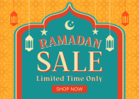 Ramadan Special Sale Postcard