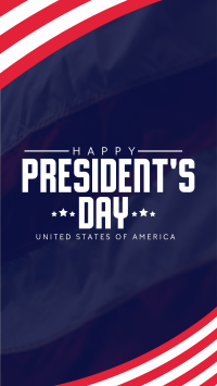 Presidents Day USA Facebook Story