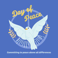 World Peace Dove Linkedin Post