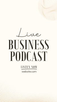 Corporate Business Podcast Instagram Story