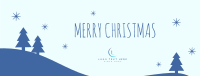 Starry Christmas Facebook Cover Design