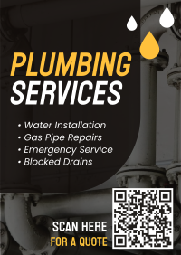 Plumbing Expert Flyer example 4