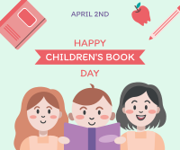 Children's Book Day Facebook Post