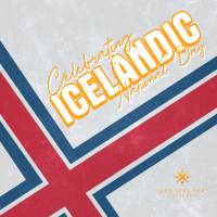 Icelandic National Day Instagram Post example 3