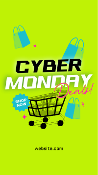 Cyber Monday Deals Instagram Reel Image Preview