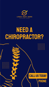 Book Chiropractor Services Instagram Story