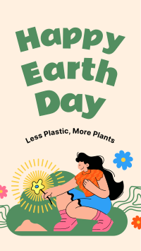 Plant a Tree for Earth Day Instagram Story