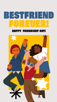 Embracing Friendship Day Facebook Story