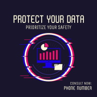 Data Security Services Instagram Post Design