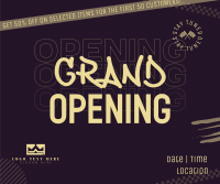 Street Grand Opening Facebook Post