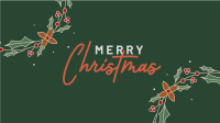 Christmas Greeting Zoom Background