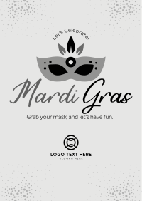 Mardi Mask Poster